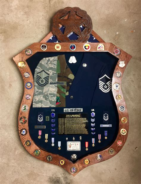 military metal shadow box|military retirement shadow box ideas.